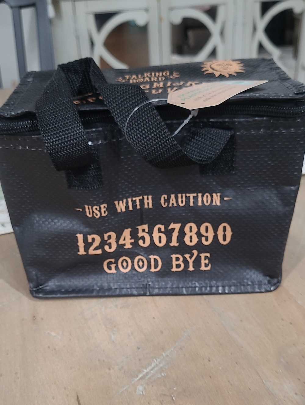 Black Novelty OUIJA Lunch Bag NEW!